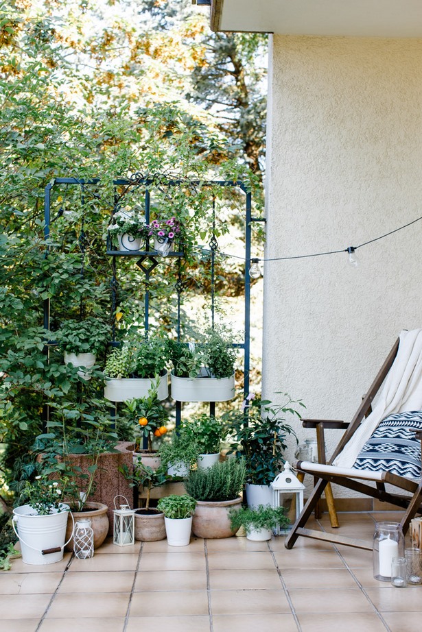 Terrasse gemütlicher machen