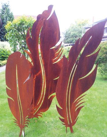 Gartenschmuck aus metall