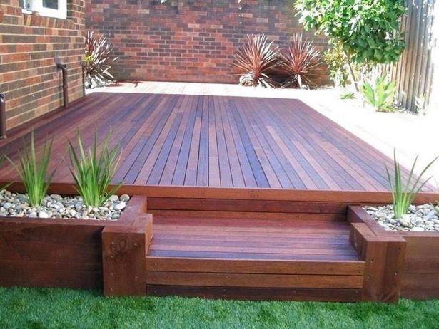 Decking design-Ideen für kleine Gärten