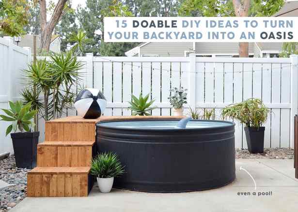 Designideen für Hinterhöfe