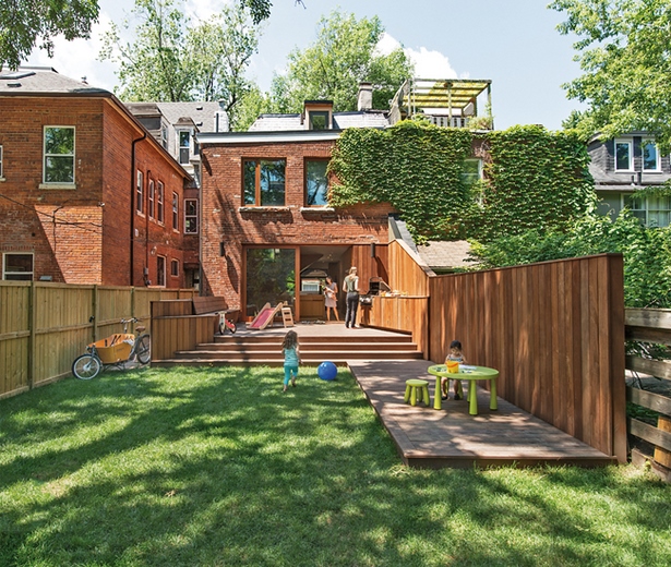 Designideen für Hinterhöfe