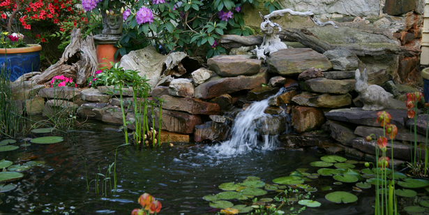 wasserfalle-fur-gartenteiche-24 Wasserfälle für Gartenteiche