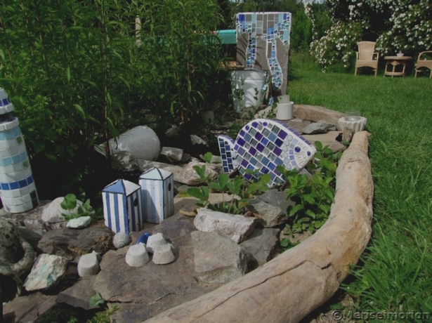 Gartendeko aus ästen