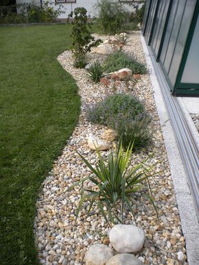 gartengestaltung-steine-vorgarten-50 ﻿Gartengestaltung steine vorgarten