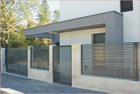 Gartenzaun modern