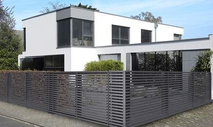 Gartenzaun modern