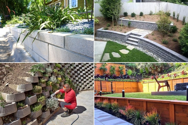 betonblock-gartenmauer-designs-001 Betonblock Gartenmauer Designs