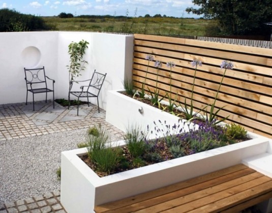 gartenmauer-modern-gestaltet-51 Gartenmauer modern gestaltet