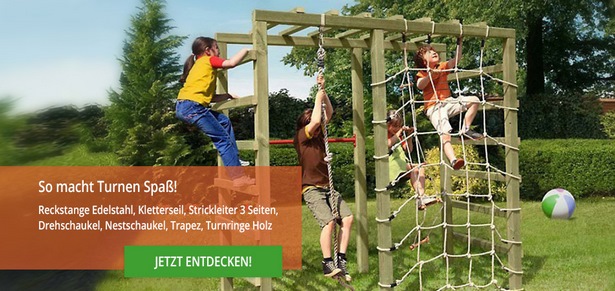 Turnstangen für den garten