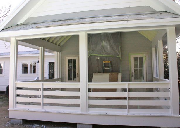 bildschirm-veranda-gelander-ideen-63_18 Screen porch railing ideas
