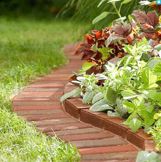 brick-border-garten-kanten-ideen-87_9 Brick border garden edging ideas