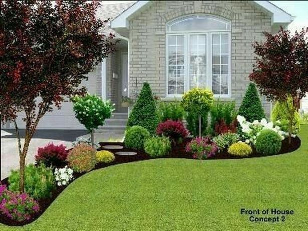 einfache-front-des-hauses-landschaftsgestaltung-ideen-72_4 Simple front of house landscaping ideas