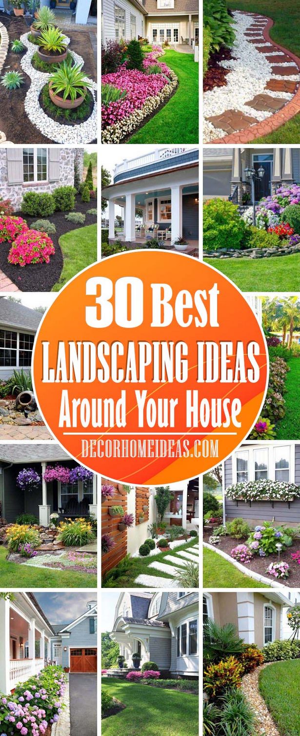 einfache-haus-landschaftsgestaltung-ideen-59_4 Simple home landscaping ideas