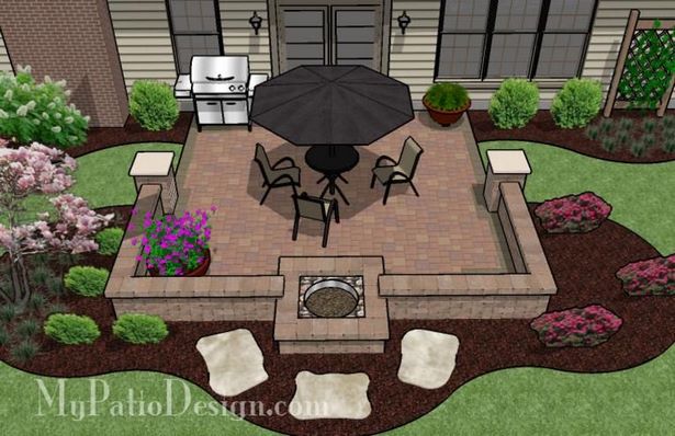 einfache-patio-design-ideen-88 Simple patio design ideas