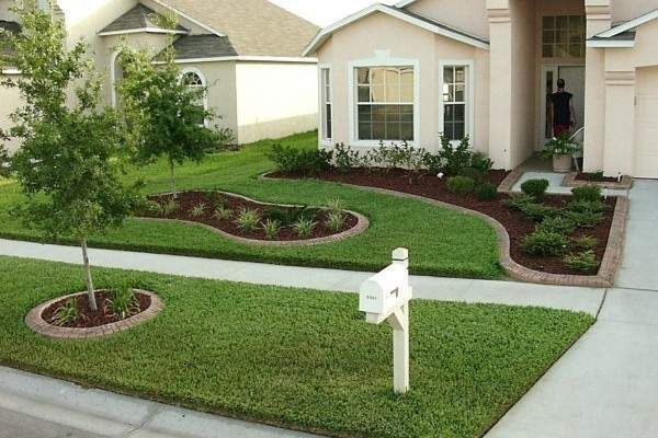 einfache-vorgarten-landschaft-design-ideen-96_16 Simple front yard landscape design ideas