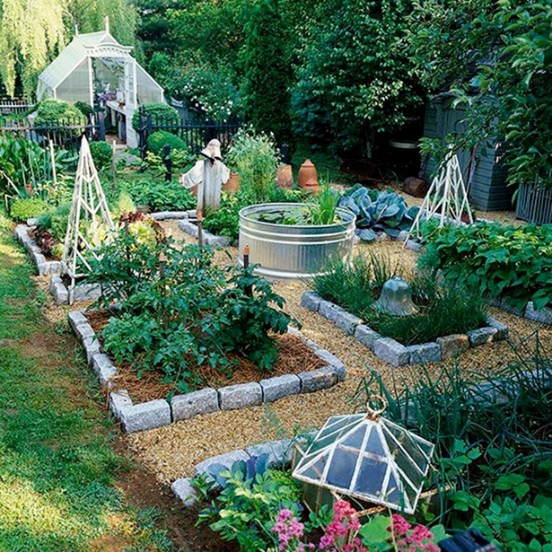 gemusegarten-kanten-ideen-50_3 Vegetable garden edging ideas