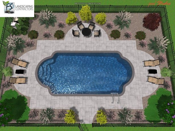 hinterhof-landschaftsbau-ideen-mit-inground-pool-06_5 Backyard landscaping ideas with inground pool
