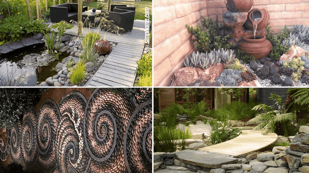 hinterhof-steingarten-ideen-45 Backyard rock garden ideas