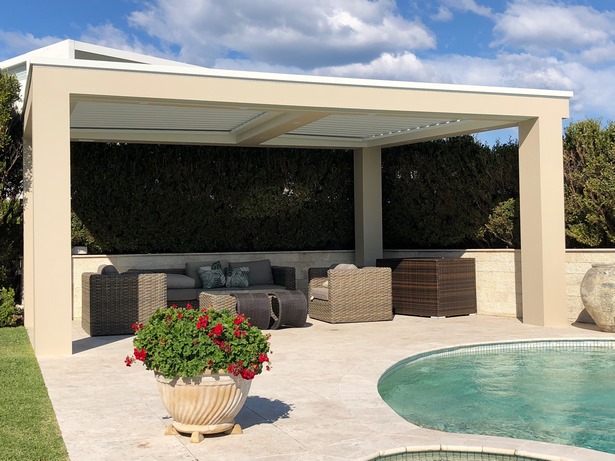 hinterhof-terrasse-dach-ideen-19 Backyard patio roof ideas