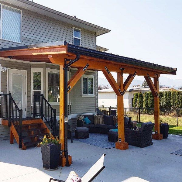 hinterhof-terrasse-dach-ideen-19_12 Backyard patio roof ideas