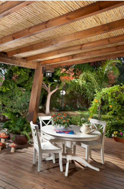 hinterhof-terrasse-dach-ideen-19_2 Backyard patio roof ideas