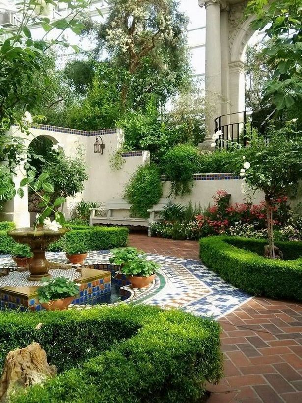 italienische-hofgarten-design-ideen-18_4 Italian courtyard garden design ideas