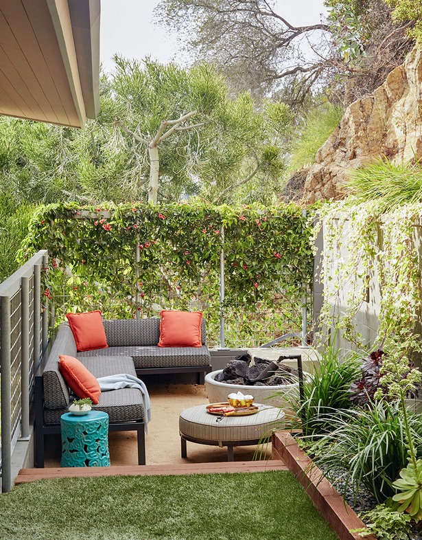 kleine-hinterhof-terrasse-landschaft-ideen-57 Small backyard patio landscape ideas
