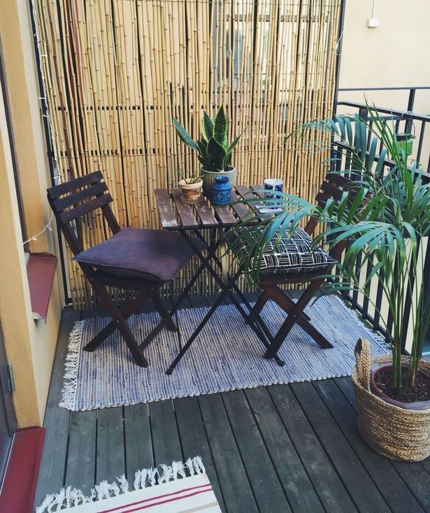 kleine-terrasse-privatsphare-ideen-65 Small patio privacy ideas