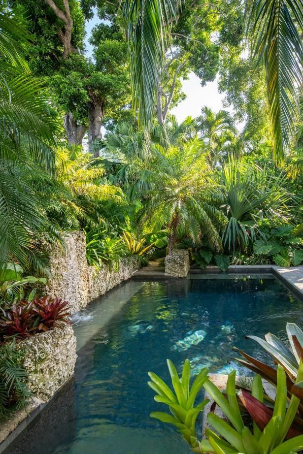pool-tropische-landschaftsgestaltung-ideen-85_14 Pool tropical landscaping ideas