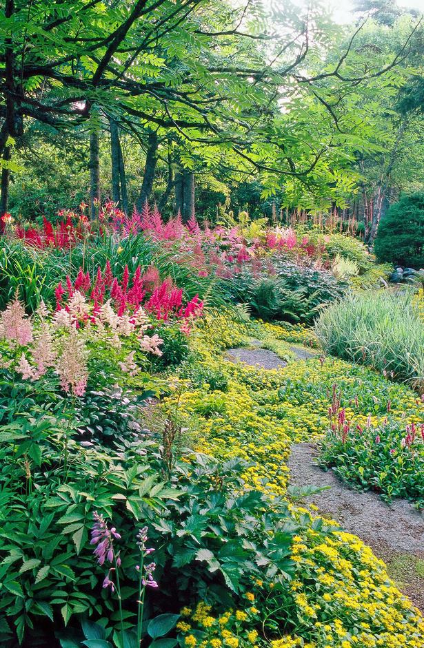 schattige-vorgarten-landschaftsbau-ideen-11_10 Shady front yard landscaping ideas