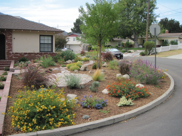 sudkalifornien-vorgarten-landschaftsbau-ideen-61 Southern california front yard landscaping ideas
