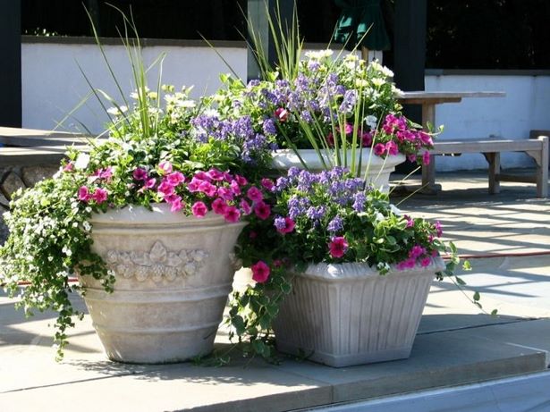 terrasse-pflanzer-ideen-27 Outdoor patio planter ideas
