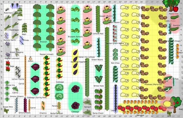 veggie-garten-layout-ideen-61_12 Veggie garden layout ideas