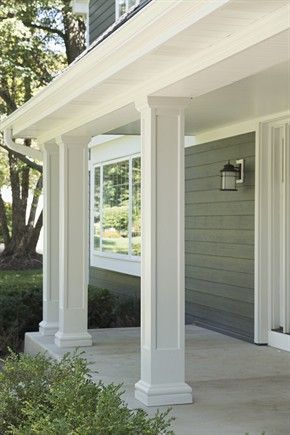 veranda-saule-ideen-79 Front porch pillar ideas