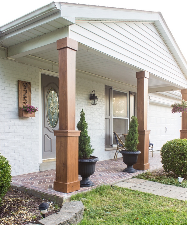 veranda-saule-ideen-79_10 Front porch pillar ideas