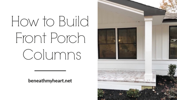 veranda-spalte-design-ideen-40 Porch column design ideas
