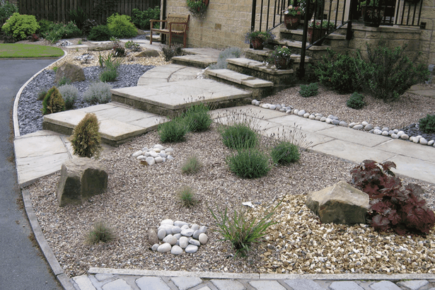 vorgarten-kies-ideen-25_2 Front garden gravel ideas