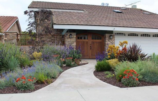 vorgarten-landschaftsbau-ideen-kalifornien-28_19 Front yard landscaping ideas california