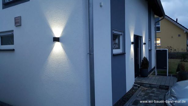 Außenbeleuchtung hauswand