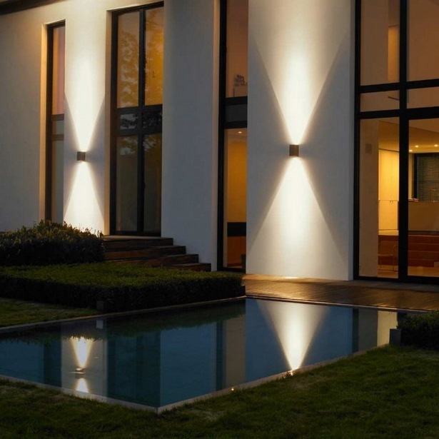 Außenbeleuchtung hauswand