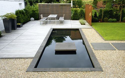 Garten minimalistisch