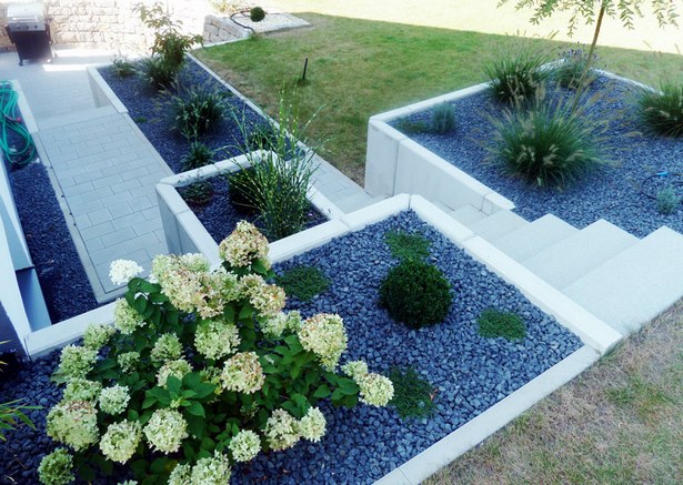 Gartengestaltung mit ziersteinen