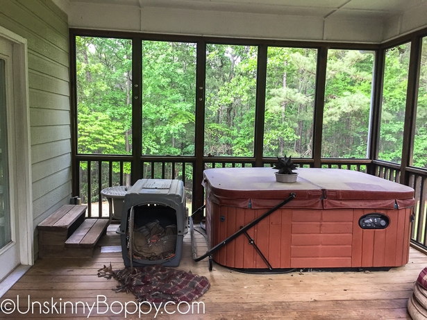 Abgeschirmt in der hinteren Veranda Ideen