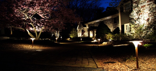Landschaft Beleuchtung-design