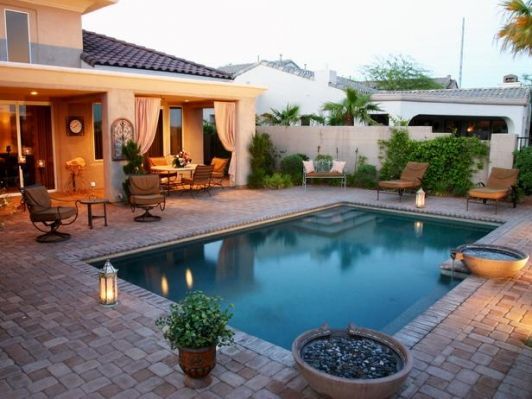 Pool und Terrasse design-Ideen