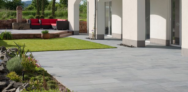 Terrassen fliesen modern