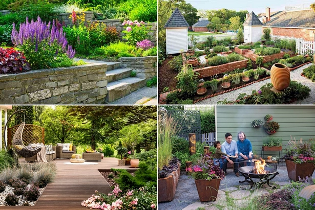 einfache-gartengestaltungen-fur-kleine-garten-001 Einfache Gartengestaltungen für kleine Gärten