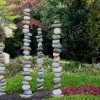 Gartenstecker mit steinen selber machen