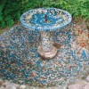 Mosaikbrunnen selber bauen