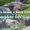 Wie man einen Steingarten macht